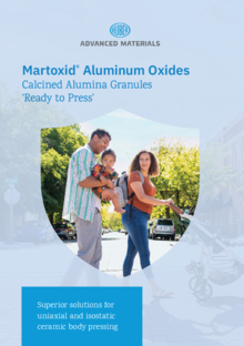 Martoxid® Aluminum Oxides Calcined Alumina Granules 'Ready To Press'